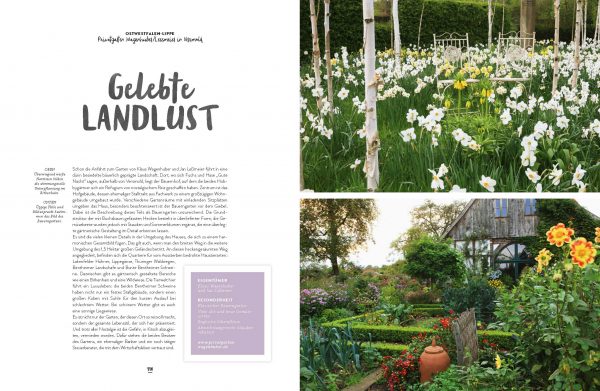 »Romantische Gartenreisen in Deutschland«, Callwey Verlag