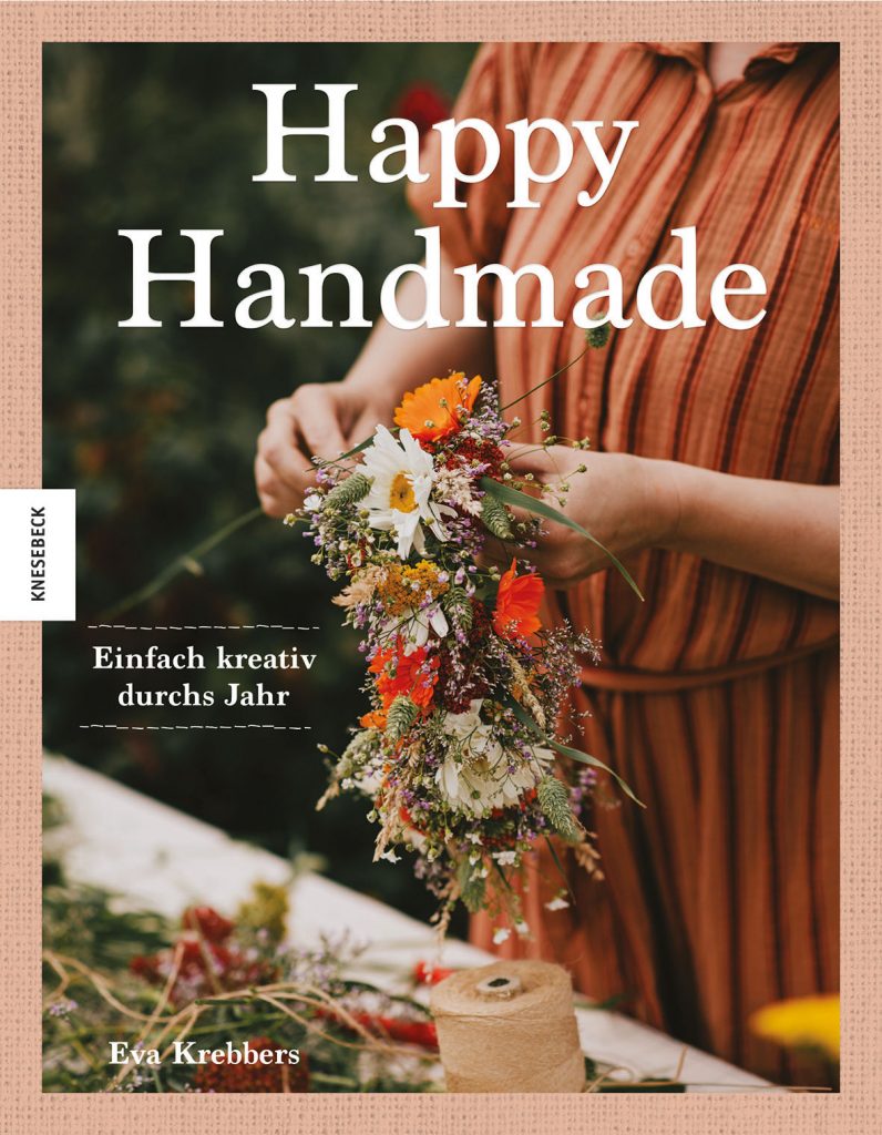 Cover von »Happy Handmade« von Eva Krebbers – die Rezension auf wohnbuchbüro