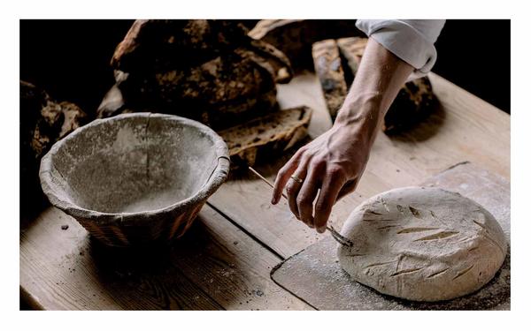Sauerteigbrot aus gekeimten Roggen aus »Sauerteig. Gutes Brot backen« von Casper André Lugg und Martin Ivar Hveem Fjeld 
